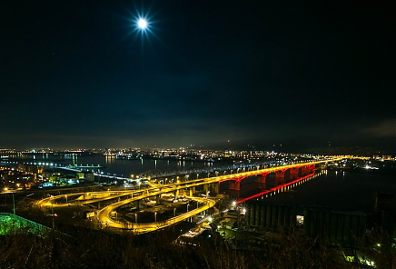 Николаевский мост, Красноярск